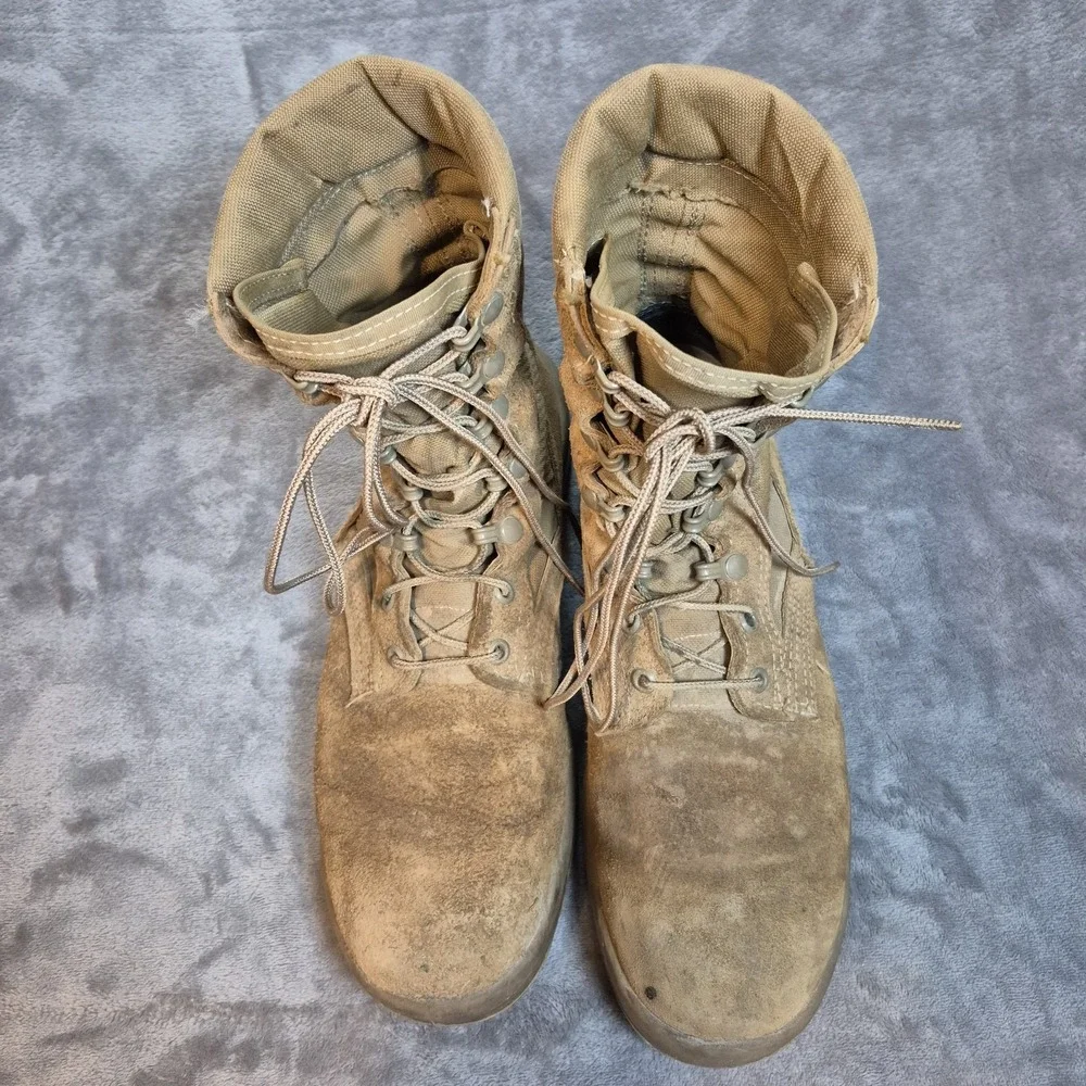 Altama Boots Mens 9.5 Brown Coyote USGI Hot Weather Combat Military